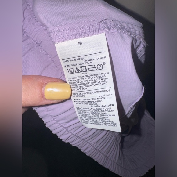 Light Purple Drawstring Pants - Picture 7 of 7